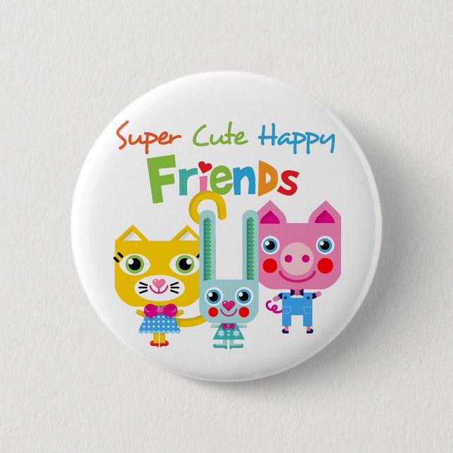 Macaron Rond 5 Cm Personnaliser (Devant)