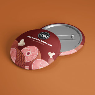 Macaron Rond 5 Cm Personnaliser l'entreprise Boutique