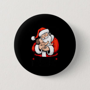 Macaron Rond 5 Cm Personnes nées en décembre Jésus Noël Chrétien