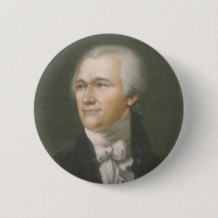 Macaron Rond 5 Cm Petit bouton d'Alexander Hamilton