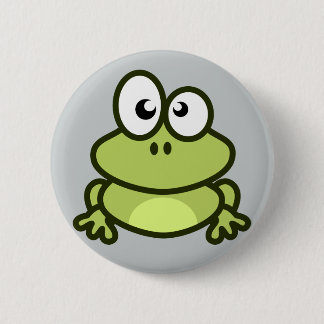 Macaron Rond 5 Cm petit bouton mignon de grenouille