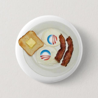 Macaron Rond 5 Cm Petit déjeuner de Pro-Obama 2012