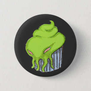 Macaron Rond 5 Cm Petit gâteau de Cthulhu