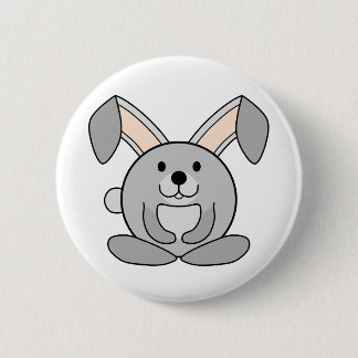 Macaron Rond 5 Cm Petit lapin