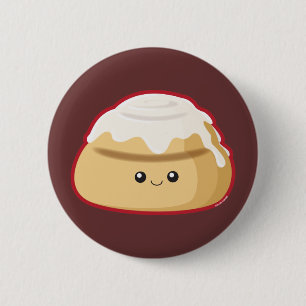 Macaron Rond 5 Cm Petit pain de cannelle