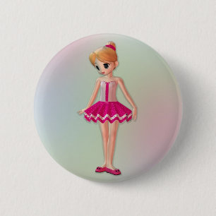 Macaron Rond 5 Cm Petite ballerine