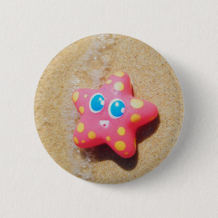 Macaron Rond 5 Cm Petites étoiles de mer