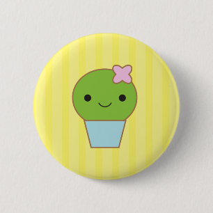 Macaron Rond 5 Cm Peu de cactus