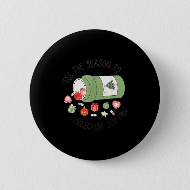Macaron Rond 5 Cm Pharmacy Technician Christmas Pharmacy Graduation  (Devant)