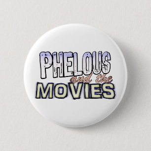 Macaron Rond 5 Cm Phelous et le bouton de films