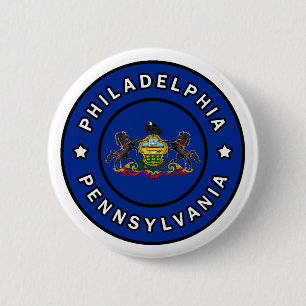 Macaron Rond 5 Cm Philadelphie Pennsylvanie