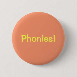 Macaron Rond 5 Cm Phonies ! Bouton