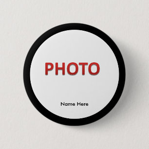 Macaron Rond 5 Cm Photo commémorative personnalisée
