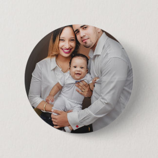 Macaron Rond 5 Cm Photo de famille personnalisé sur mesure