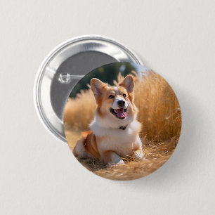 Macaron Rond 5 Cm Photo personnalisée pour animaux
