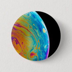 Macaron Rond 5 Cm Photos Lunaires Colorées Cool Moon Images Creative