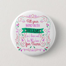 Phrase motivation Fill your mind with dreams