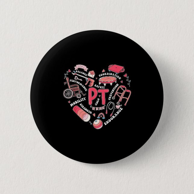Macaron Rond 5 Cm Physical Therapy Pt Valentine Heart Shape Physical (Devant)