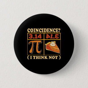 Macaron Rond 5 Cm Pi 3.14 Pi Happy Pi Day Enseignant En Mathématique