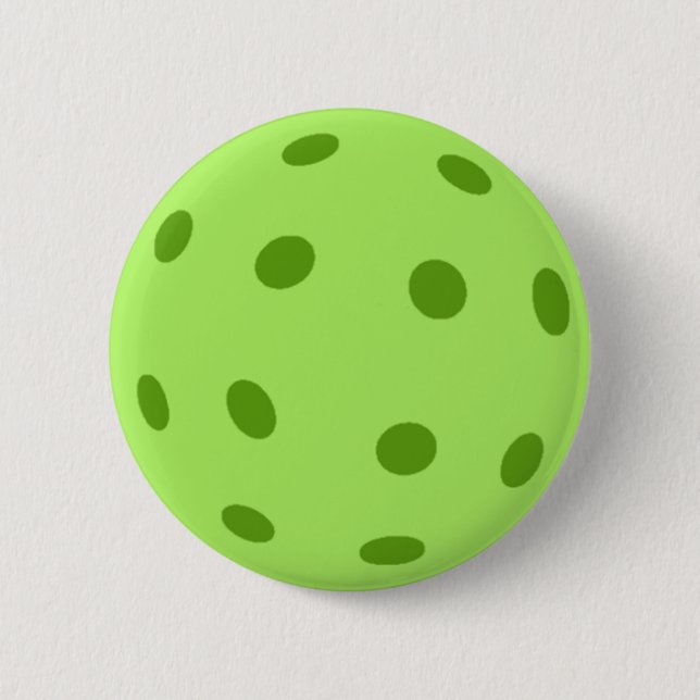 Macaron Rond 5 Cm Pickleball (Devant)