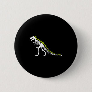 Macaron Rond 5 Cm Pickleball t rex drôle pickle ball amateur de dino