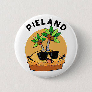 Macaron Rond 5 Cm Pie-land Funny Island Pun