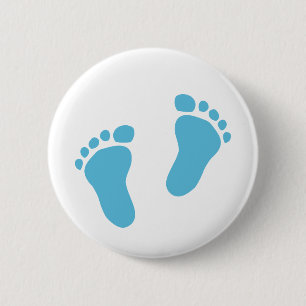 Macaron Rond 5 Cm Pieds de bébé