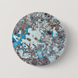 Macaron Rond 5 Cm pierre texture roche bio motif marbre géologie
