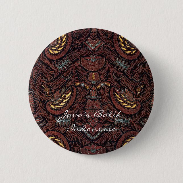 Macaron Rond 5 Cm Pin (Devant)