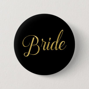 Macaron Rond 5 Cm Pin assorti de jeune mariée du peloton de la jeun