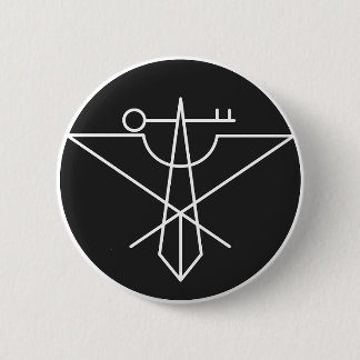 Macaron Rond 5 Cm Pin aviaire de noeud