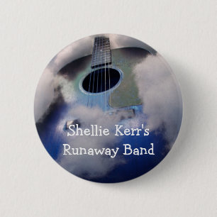 Macaron Rond 5 Cm Pin de bande d'emballement de Shellie Kerr