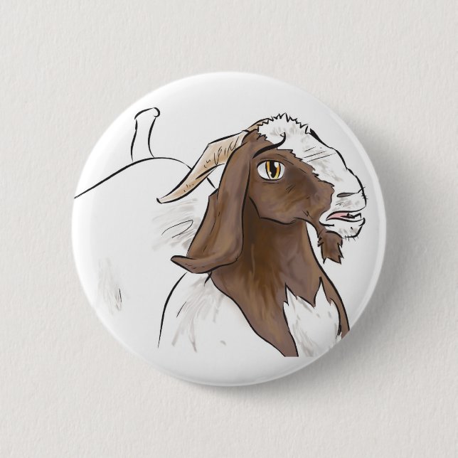 Macaron Rond 5 Cm Pin de Boer de Herbie (Devant)