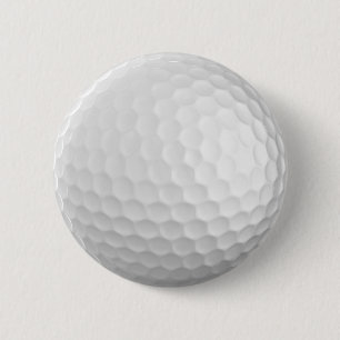 Macaron Rond 5 Cm Pin de boule de golf/insigne de bouton