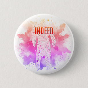 Macaron Rond 5 Cm Pin de commandant brillant