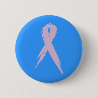 Macaron Rond 5 Cm Pin de conscience de cancer du sein