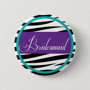 Macaron Rond 5 Cm Pin de demoiselle d'honneur