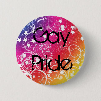 Macaron Rond 5 Cm Pin de gay pride