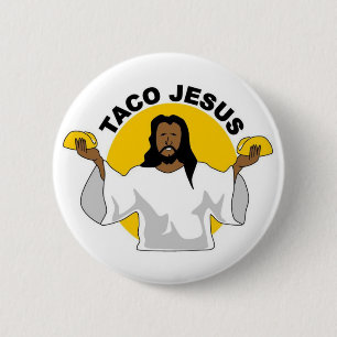 Macaron Rond 5 Cm Pin de Jésus de taco
