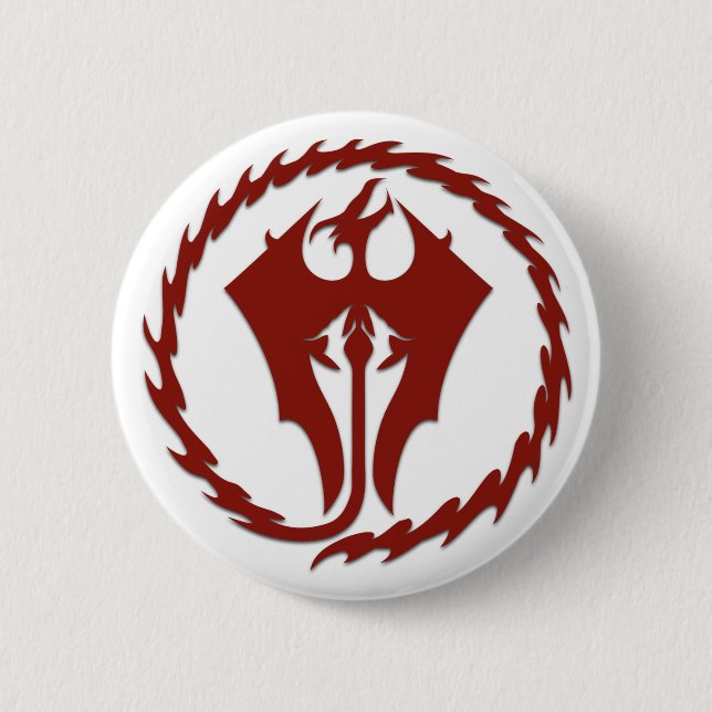 Macaron Rond 5 Cm Pin de logo de HoZ (Devant)