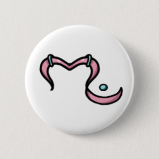 Macaron Rond 5 Cm Pin de logo de LL