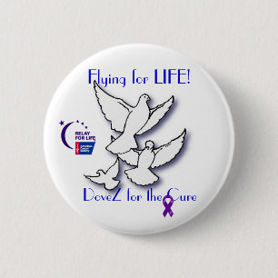 Macaron Rond 5 Cm Pin de marche