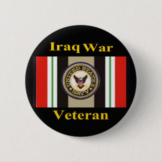 Macaron Rond 5 Cm Pin de "marine" de combattant d'Irak