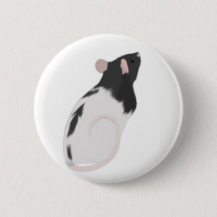 Macaron Rond 5 Cm Pin de rat