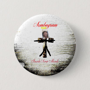 Macaron Rond 5 Cm Pin de Sembagram