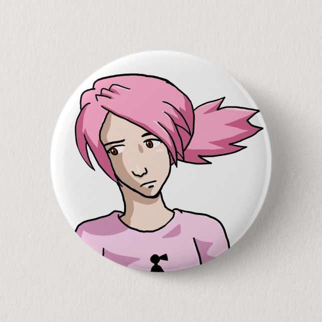Macaron Rond 5 Cm Pin de Wristance (Devant)