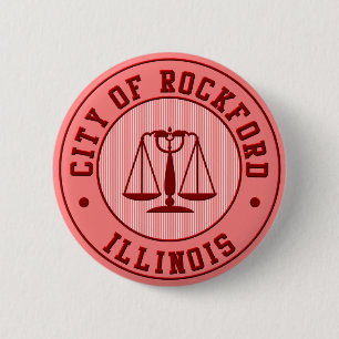 Macaron Rond 5 Cm Pin d'équipe de baseball de pêche de KRW Rockfor