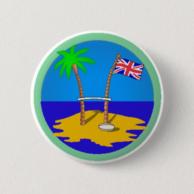 Macaron Rond 5 Cm Pin des syndicats (Devant)