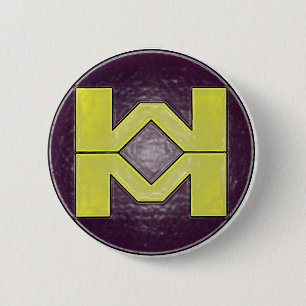 Macaron Rond 5 Cm Pin d'homme de santé