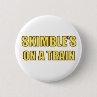 Macaron Rond 5 Cm Pin du train de Skimble